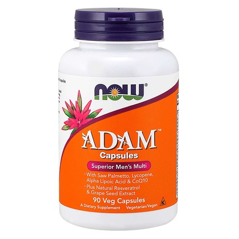 Now Foods Adam Men\'s Multiple Vitamin Диетична добавка Мултивитаминна формула, специално разработена за мъже 90Veg.caps