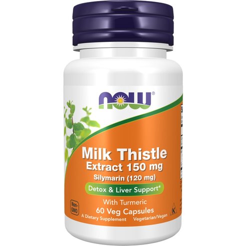 Now Foods Milk Thistle Extract 150mg 60veg.caps