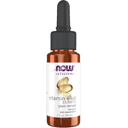 Now Foods Plant Derived Vitamin E Oil 23.000IU Масло с витамин E, което съдържа антиоксиданти и допринася за хидратацията и грижата за кожата, придавайки ѝ здрав вид и меко усещане 30ml