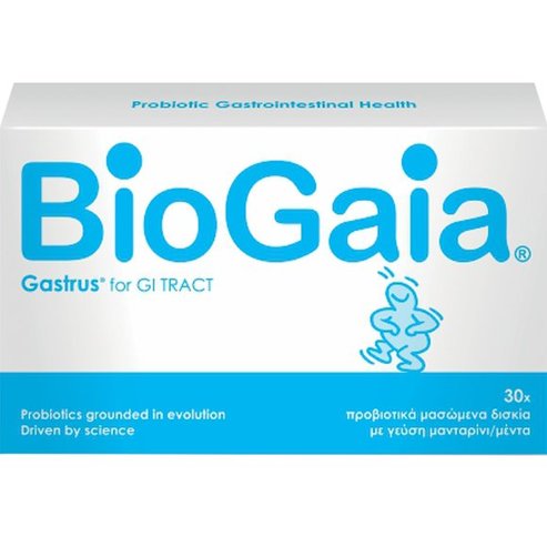 BioGaia Gastrus for Gi Ttact 30 Chewtabs - Mint/Tangerine