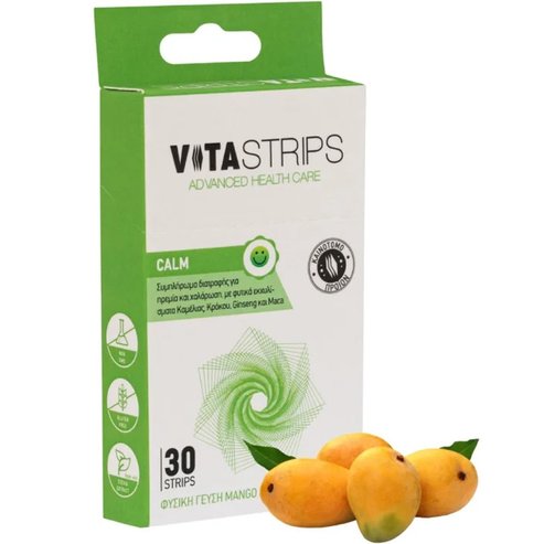 Vitastrips Calm 30 разтварящи се в устата ленти