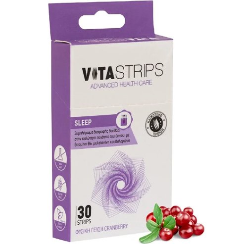 Vitastrips Sleep 30 разтварящи се в устата ленти