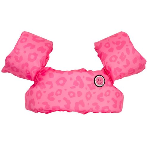 Swim Essentials Puddle Jumper Pink Leopard for 2-6 Year