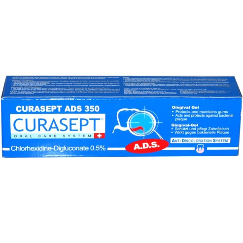 Curasept Gel ADS 350 Gingival Гел за възрастни, който защитава и укрепва венците 30ml