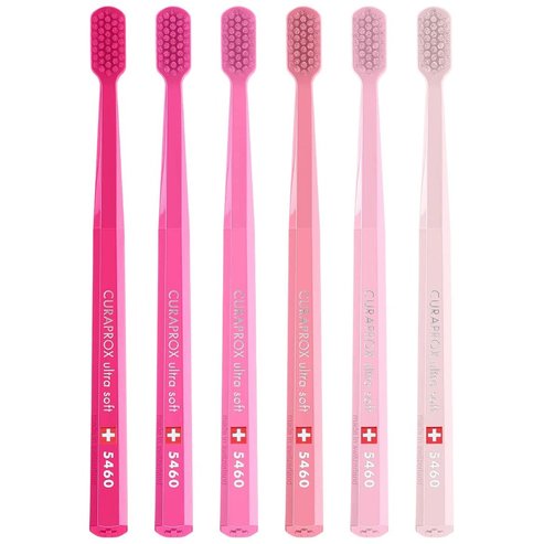 Curaprox LImited Pink Edition Six Pack CS 5460 Ultra Soft Toothbrush 6 бр