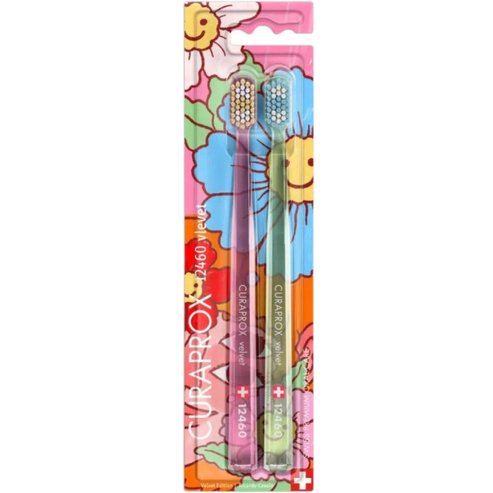 Curaprox 12460 Velvet Soft Toothbrush 2 бр