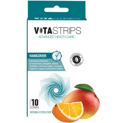 Vitastrips Hangover 10 разтварящи се в устата ленти