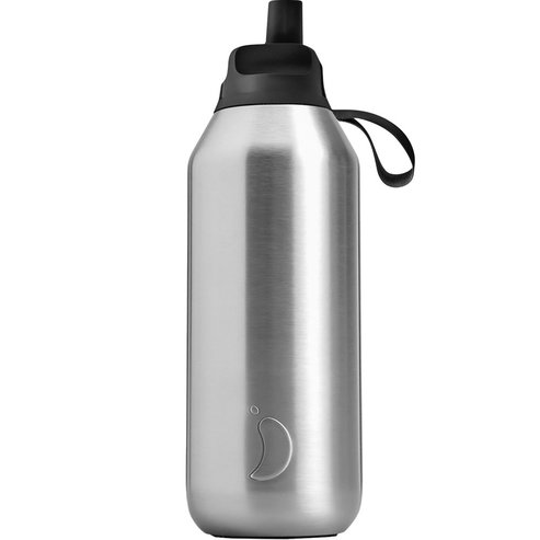 Chilly\'s Series 2 Sport Bottle 500ml, код 22603 - Recycled Stainless Steel