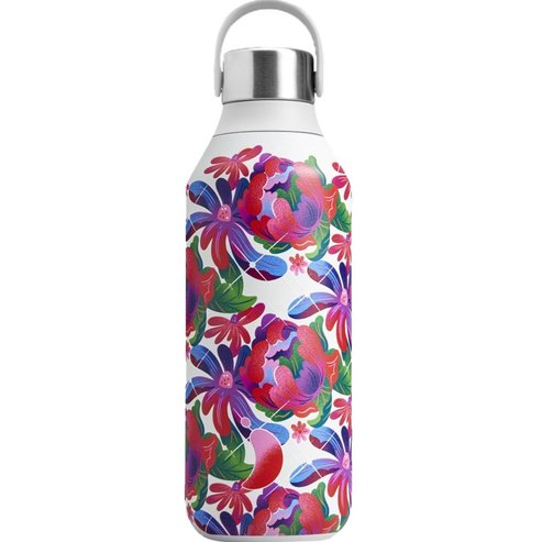 Chilly\'s Series 2 Patterns Reusable Bottle 500ml, Код 22696 - Peony Tumble