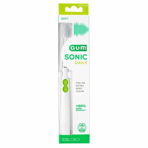 Gum Sonic Daily Battery (4100) 1 Парче - Бяло