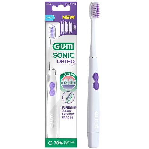 Gum Sonic Ortho Electric Toothbrush 1 бр