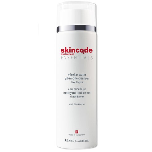 Skincode Micellar Water All-in-one Cleanser, Нежно почистваща вода за лицето и очите 200 ml