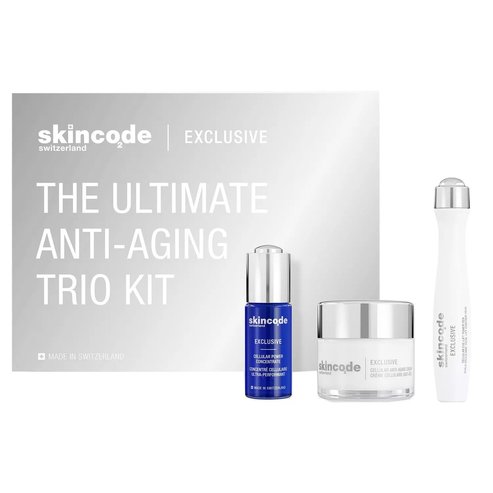 Skincode Promo Exclusive Cellular Power Concentrate 30ml & Cellular Anti-Aging Cream 50ml & Cellular Eye Lift Power Pen 15ml 