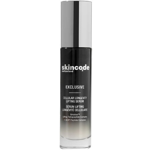 Skincode Exclusive Cellular Longevity Lifting Serum Анти-ейдж серум за лице с биомиметични пептиди за клетъчна регенерация & лифтинг на кожата 30ml