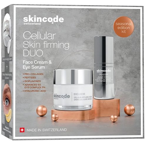 Skincode Promo Cellular Anti-Aging Cream 50ml & Подарък Wrinkle Prohibiting Eye Serum 15ml