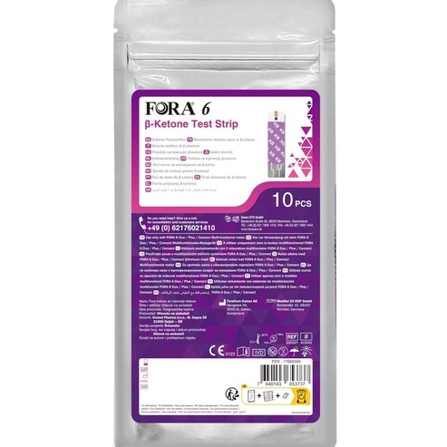 Fora 6 β-Ketone Test Strips 10 бр