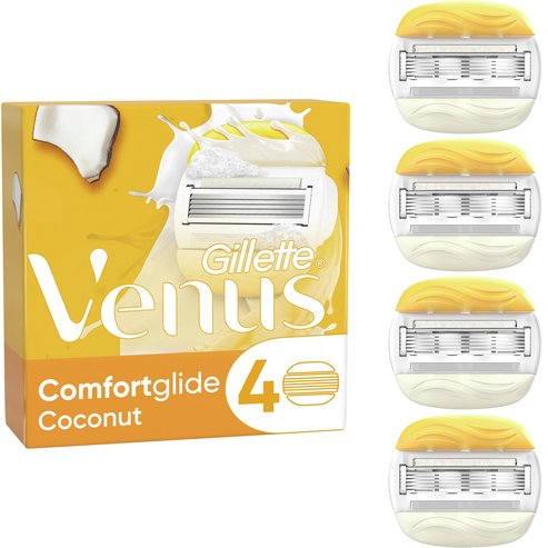 Gillette Venus Comfortglide Coconut Plus Olay Razor Blades 4 бр