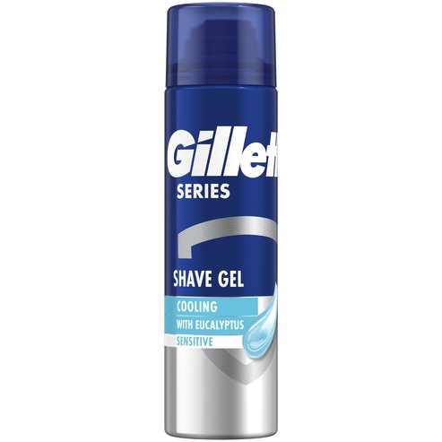 Gillette Series Cooling Sensitive Shaving Gel with Eucalyptus 200ml
