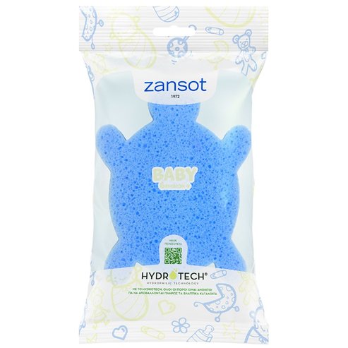 Zansot Baby 6 Months Sponge 1 брой - Синя Костенурка