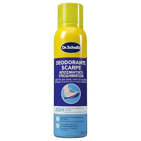 Dr. Scholl\'s Shoes Deodorant Spray Дезодорант Спрей за Обувки за Защита от Неприятна Миризма до & 48 Часа 150ml[SHORT_TITLE]Dr. Scholl\'s Shoes Deodorant Spray 150ml