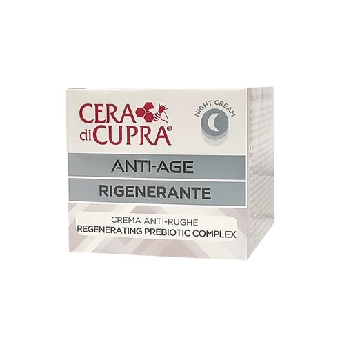 Cera Di Cupra Anti-Age Regenerante Нощен крем против бръчки с комплекс за реконструкция на пробиотици 50ml