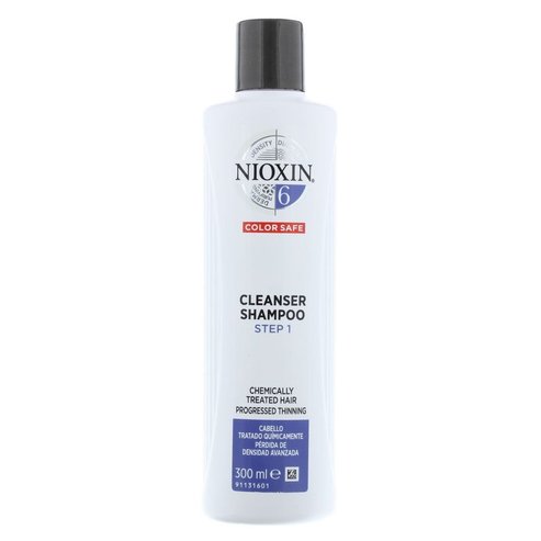 Nioxin Shampoo System 6 Step 1 Шампоан за косопад за видимо разредена химически обработена коса 300ml