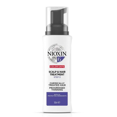 Nioxin Scalp & Hair Treatment System 6 Step 3 Лечение за видимо разредена химически обработена коса 100ml