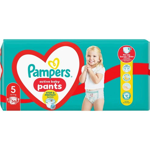 Pampers Active Baby Pants Νο5 (12-17kg) 56 бр