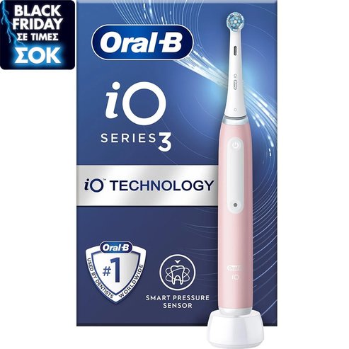 Oral-B iO 3 Pink Electric Toothbrush 1 бр