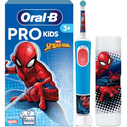 Oral-B Pro Kids 3+ Years Electric Toothbrush Spider-Man 1 Брой