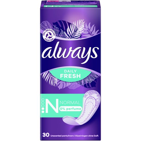 Always Daily Fresh Normal 0% Perfume 30 бр