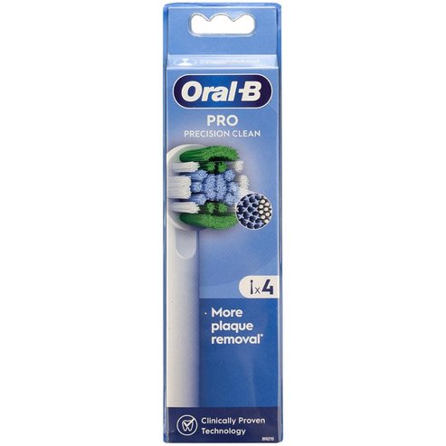 Oral-B Pro Precision Clean Medium Electric Toothbrush Head White 4 бр