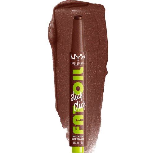 NYX Professional Makeup Fat Oil Slick Click Shiny Sheer Lip Balm 1 бр - 12 Trending Topic