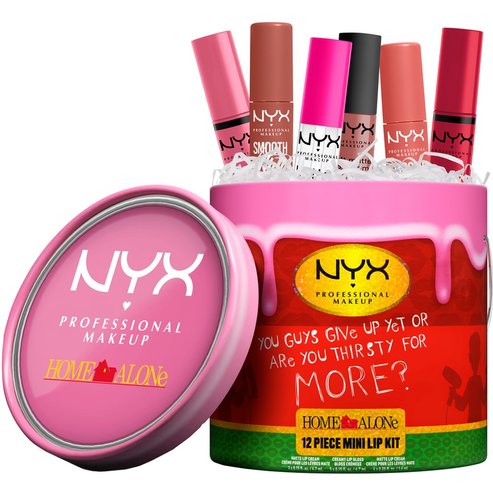 Nyx Professional Makeup Promo Home Alone Mini Lip Kit 12 бр