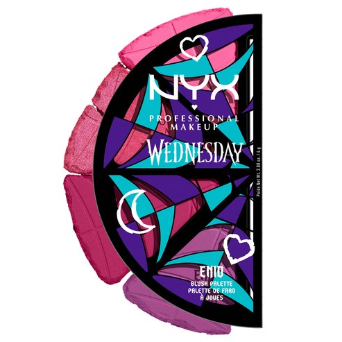 Nyx Professional Makeup Wednesday Stained Glass Blush Palette 4 x 2.88g