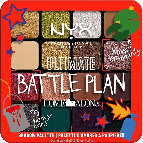 Nyx Professional Makeup Home Alone Ultimate Battle Plan Shadow Palette 1 бр