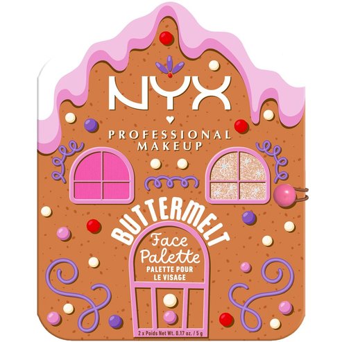 Nyx Professional Makeup Buttermelt Face Palete 2 x 5g - Light/Medium