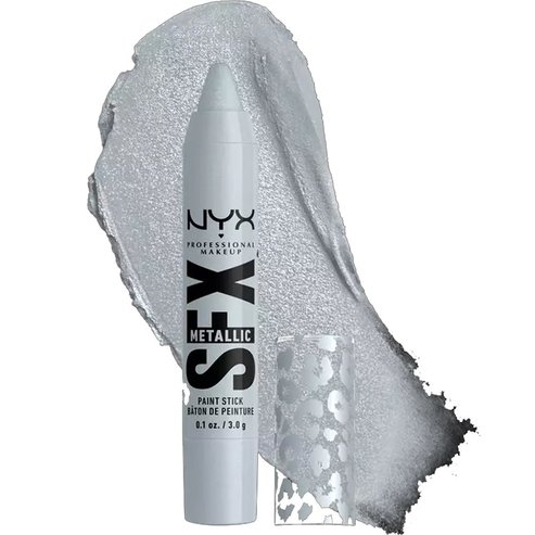 Nyx Professional Makeup Party Animals SFX Face & Body Paint Stick 3g - 05 Silver Scream