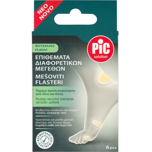 Pic Solution Different Sizes Blister Pads 6 бр