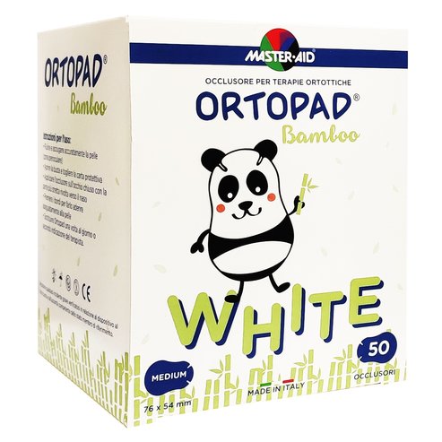 Master Aid Ortopad Bamboo White Medium 7,6×5,4cm 50 парчета