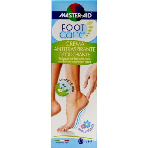 Master Aid Foot Care Антиперспирантен дезодорант крем 60мл
