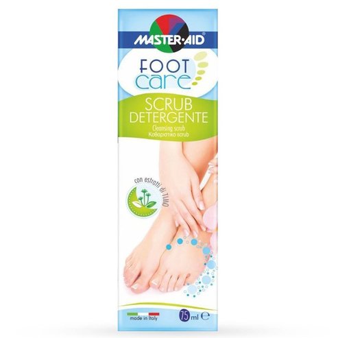 Master Aid Foot Care Detergente Cleansing Scrub 75ml