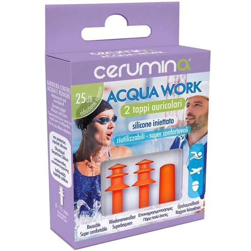 Cerumina Acqua Work Водни тапи за уши 2 бр
