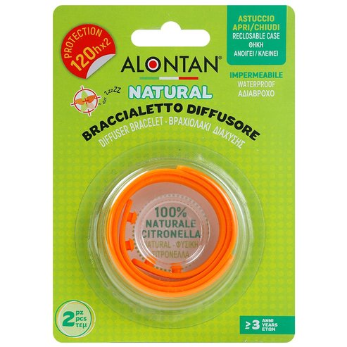 Alontan Natural Braccialetto Diffusore 2 Парчета - Портокал