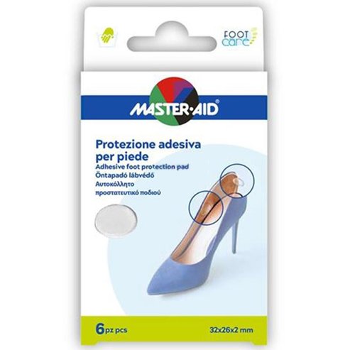 Master Aid Adhesive Foot Protection Pad 32x26x2mm 6 бр