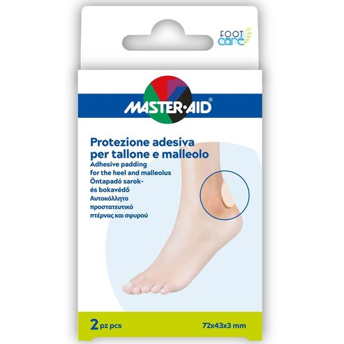 Master Aid Adhesive Padding for the Heel & Malleolous 72x43x3mm 2 бр