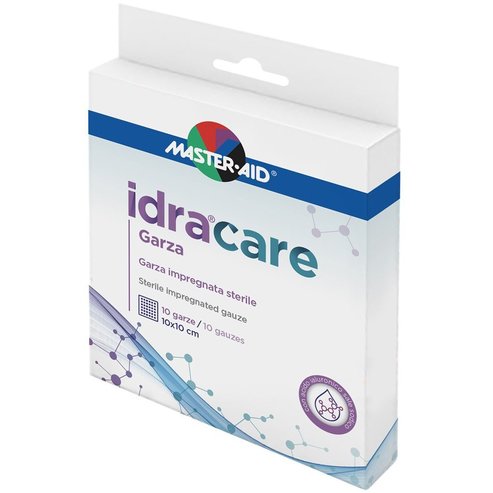 Master Aid Idracare Sterile Impregnated 10cm x 10cm Gauze 10 бр