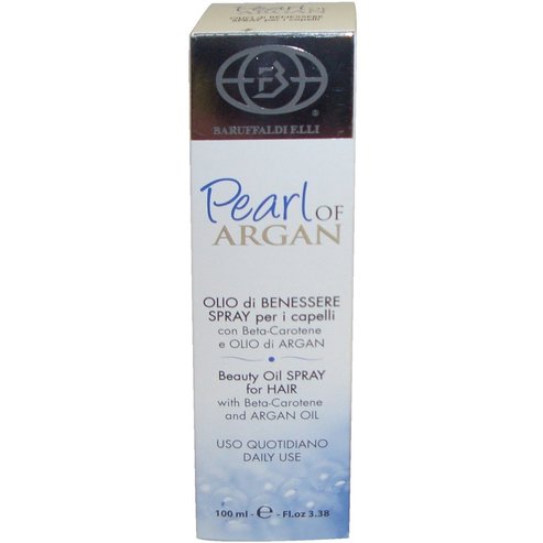 Pearl of Argan Beauty Oil Spray For Hair Подхранващо масло за коса за хидратация & Блясък, срещу ножици 100ml