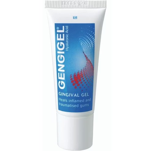 Gengigel Hyaluronic Acid Oral Gel Гел с хиалуронова киселина 0.2% Подходящ за началните етапи на лечение на пародонтално заболяване, както и при травми на венците 20ml