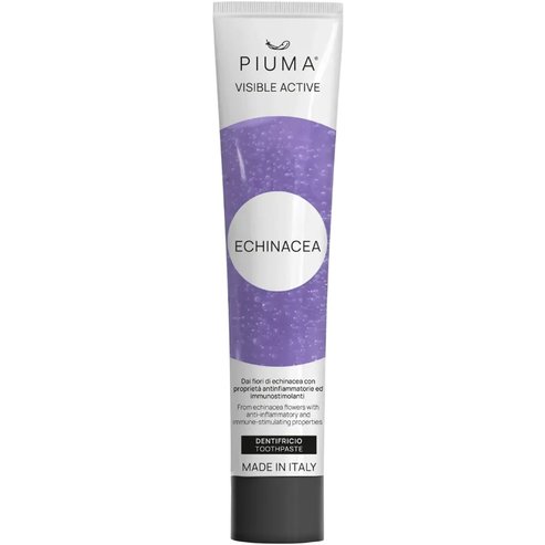 Piuma Visible Active Echinacea Toothpaste Паста за Зъби с Ехинацея, която Помага за Отстраняването на Бактериите с Вкус на Мента 75ml